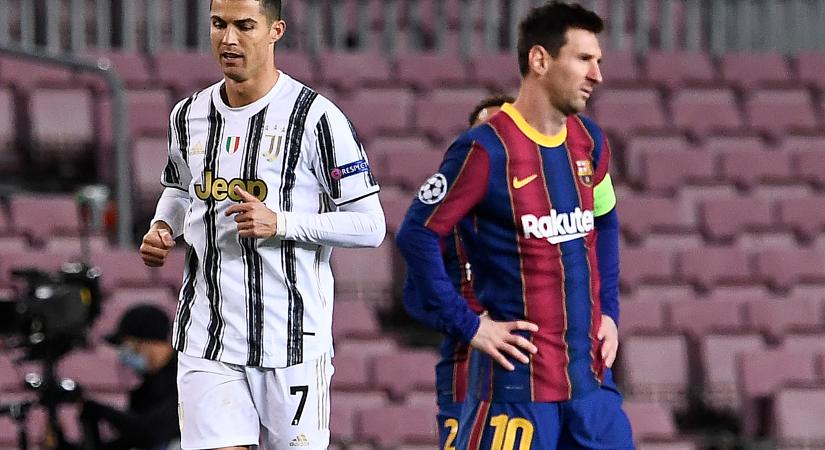 Két rossz BL-meccs, vagy tényleg vége Messi és Cristiano Ronaldo egyeduralmának?