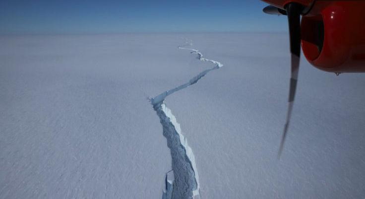Ismét levált egy hatalmas jéghegy az Antarktiszról