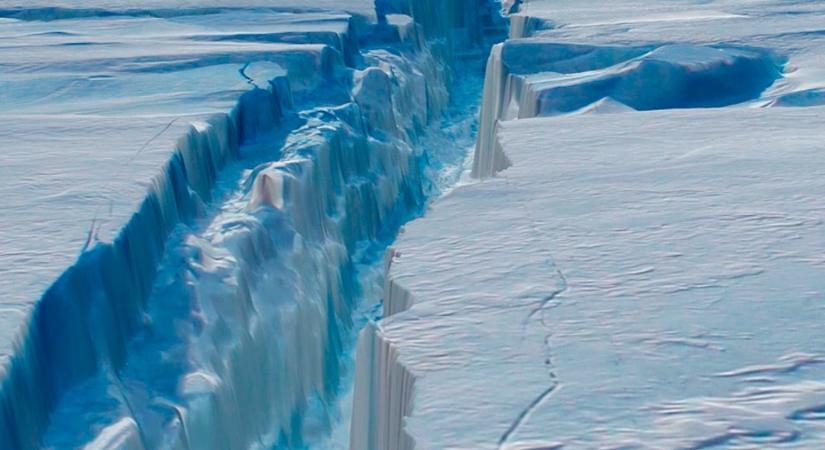 Egy Alacsony-Tátra nagyságú jégtábla szakadt le az Antarktisztól