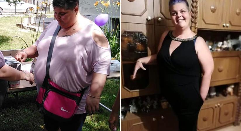 50 kilót fogyott másfél év alatt Angéla: elképesztő kitartással megy célja felé