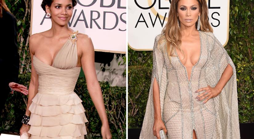 Ezek voltak a Golden Globe történetének legszexibb öltözékei: Jennifer Lopez és Halle Berry kitettek magukért