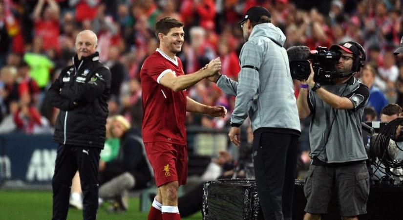 Liverpool: Jürgen Klopp Steven Gerrard csere a láthatáron