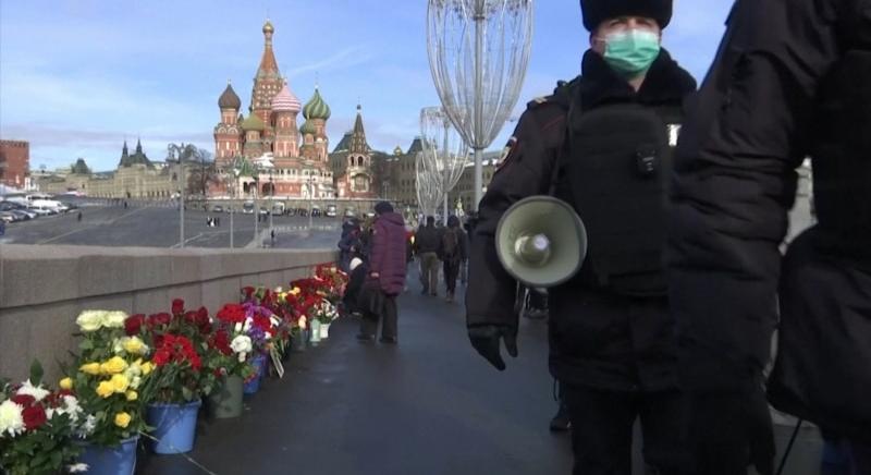 Tízezrek emlékeztek a hat éve meggyilkolt Borisz Nyemcovra Moszkvában