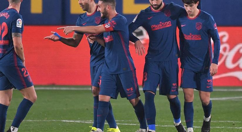 La Liga: az Atlético Madrid a Villarreal ellen javított