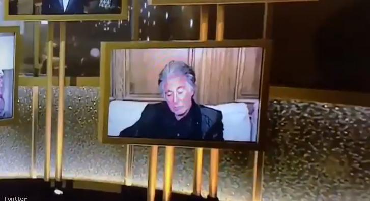 Al Pacino végig szundikálta a Golden Globe-ot