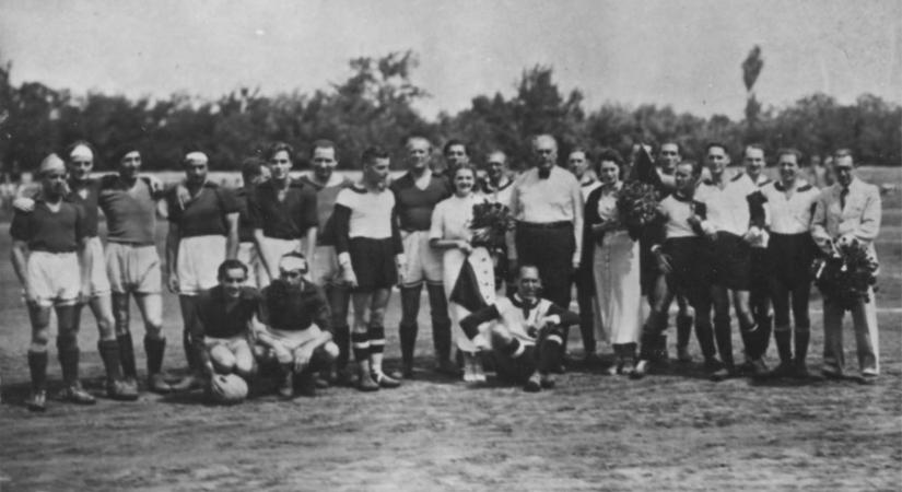 Tolnay Klári és az olasz catanaccio: színész-újságíró focimeccs Szegeden, annó 1935