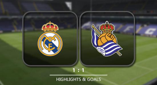 Real Madrid – Real Sociedad 1:1 (összefoglaló)