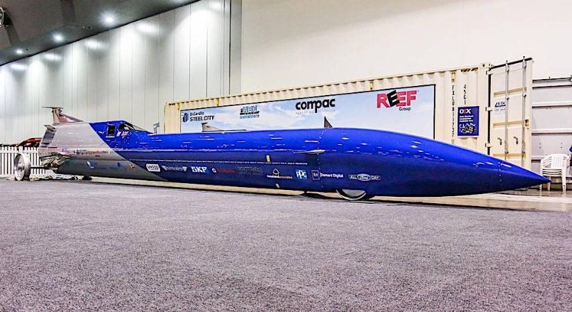 Ez a háromkerekű rakéta lehet a leggyorsabb autó