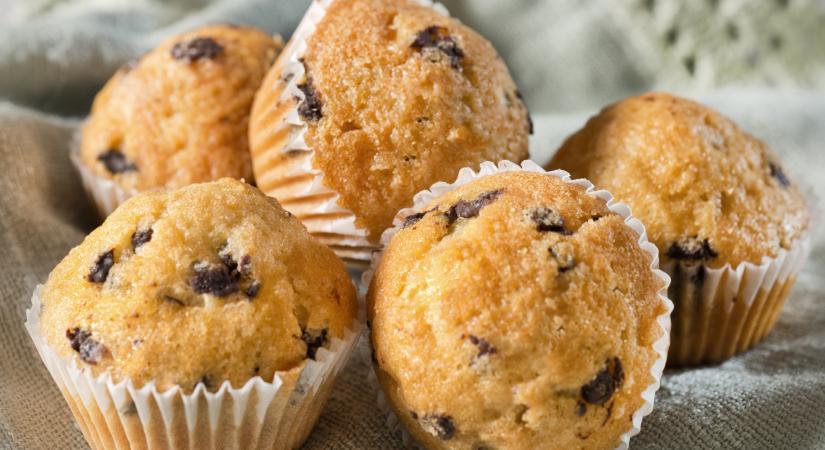 Citromos-áfonyás muffin