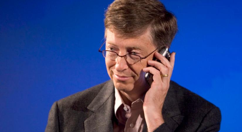 Bill Gates az androidos mobilokat választja az iPhone-ok helyett