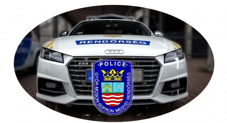 Baleset miatt a rendőrök lezárták az M19-es autóút felől, az M1-es autópályára vezető felhajtót Győr térségében