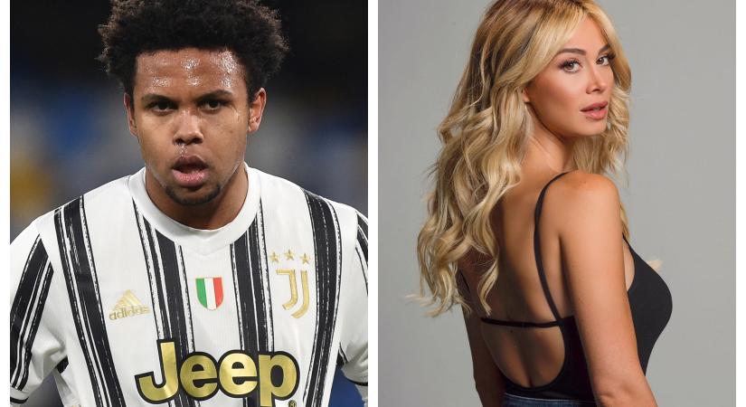 A Juventus sztárja tátott szájjal bámulta a szexi olasz riporternőt - kép