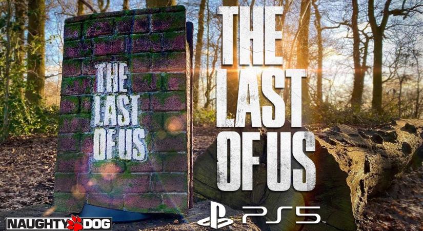 Elkészült az egyedi építésű PS5, mely a The Last of Us díszlete is lehetne