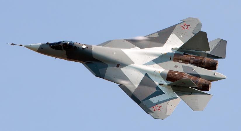 Kísértetiesen visít az oroszok új, high tech vadászgépe