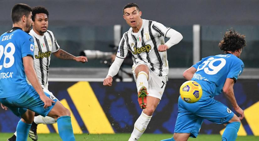 Ronaldo már 20 gólos a Serie A-ban, simán nyert a Juventus - videó