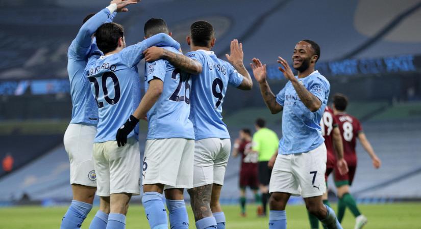 A Manchester City sorozatban a 21. meccsét nyerte meg - videó