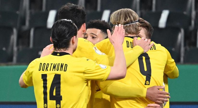 13 másodperc és három passz kellett a Borussia Dortmund pazar kontragóljához