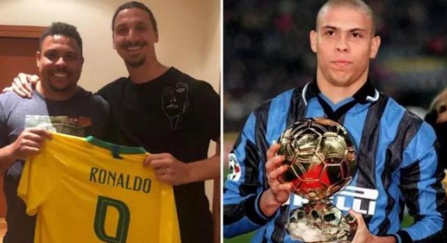 Zlatan Ibrahimovic úgy véli, Ronaldo Nazario minden idők legnagyobb játékosa