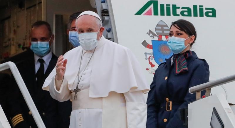 "Bűnbánó zarándokként" látogat Irakba Ferenc pápa