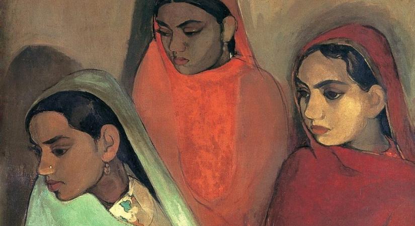 Elárverezik Amrita Sérgil magyar származású indiai festő kilenc évtized után felbukkant portréját