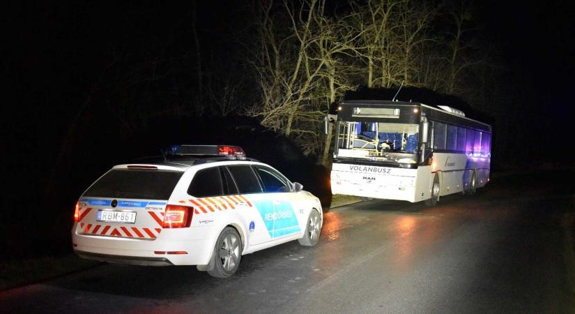 Megtalálták a sárvári buszbaleset okozóját, aki elhajtott a helyszínről