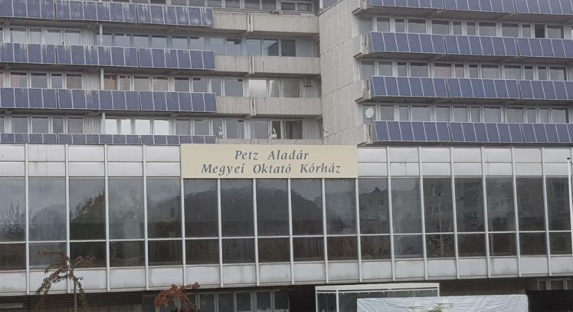 Kétszáz fölött a győri kórházban ápolt koronavírusos betegek száma