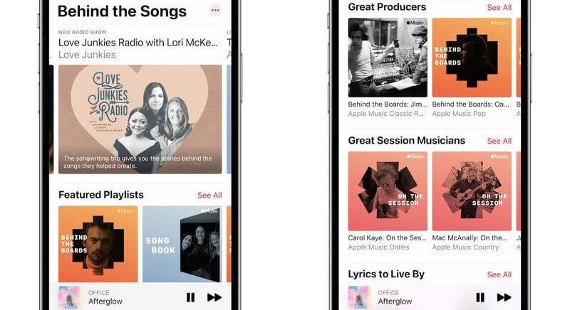Behind the Songs az Apple Music-ban: fókuszban a dalszerzők és producerek