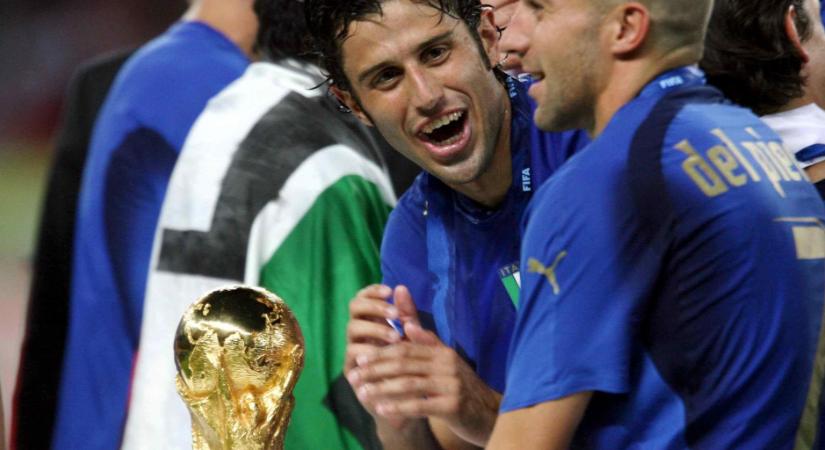 Kirúgták a csapatától a 2006-os foci-vb olasz hősét