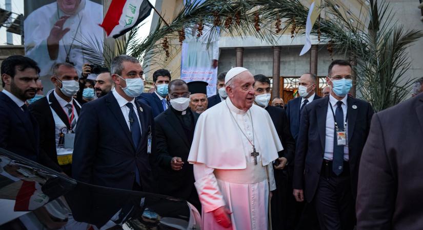 Az iraki síiták legbefolyásosabb vezetőjével találkozott Ferenc pápa