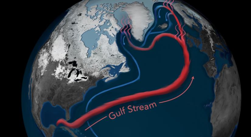 Lassul a Golf-áramlat, emiatt jelentősen emelkedik a tengerszint az USA keleti partvidékén.