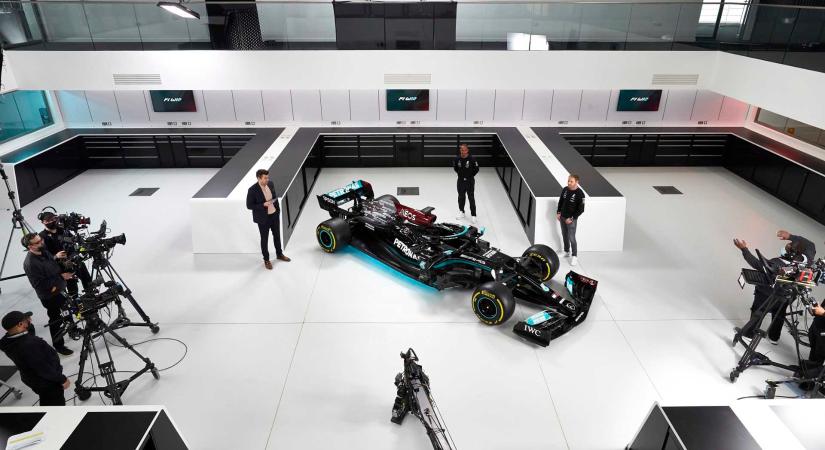 Képgaléria: A Mercedes 2021-es versenyautója