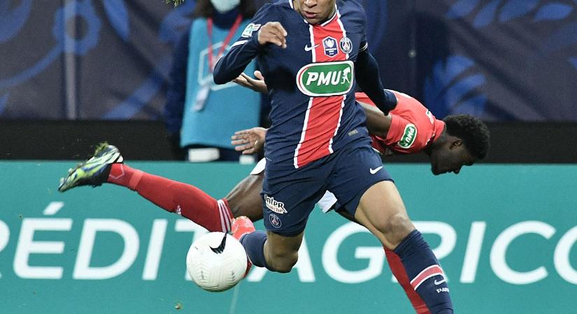 Francia Kupa: Mbappé-dupla, továbbjutott a PSG