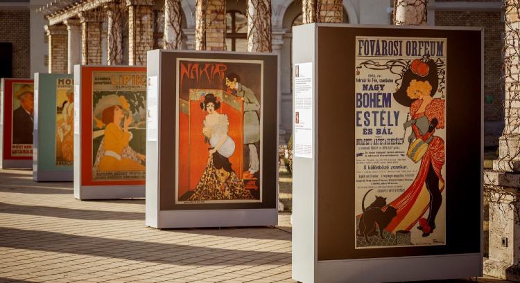 A 20. század első évtizedeit megidéző plakátgyűjtemény látható a Várkert Bazárban
