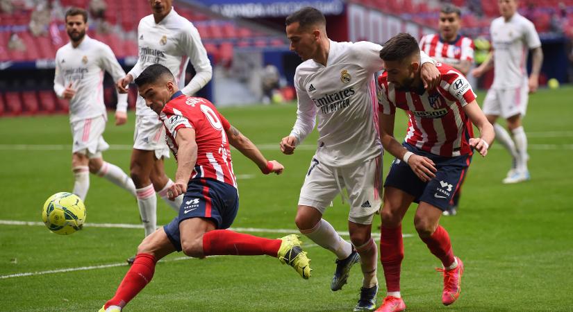 A Real a hajrában mentett pontot az Atlético ellen a madridi derbin