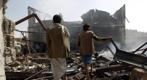 Szaúdi légitámadás Jemenben