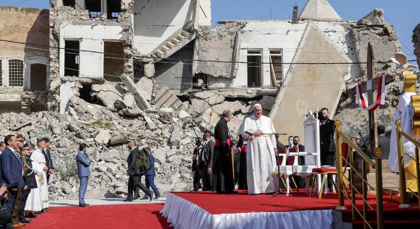 Fegyverrel őrzött olajág – helyszíni beszámoló a pápa iraki látogatásáról