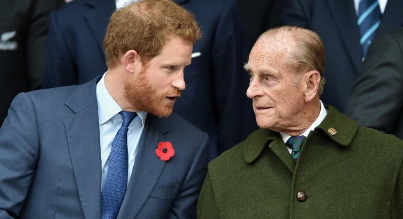 Harryt megkérte a királyi család, hogy térjen haza nagyapjához