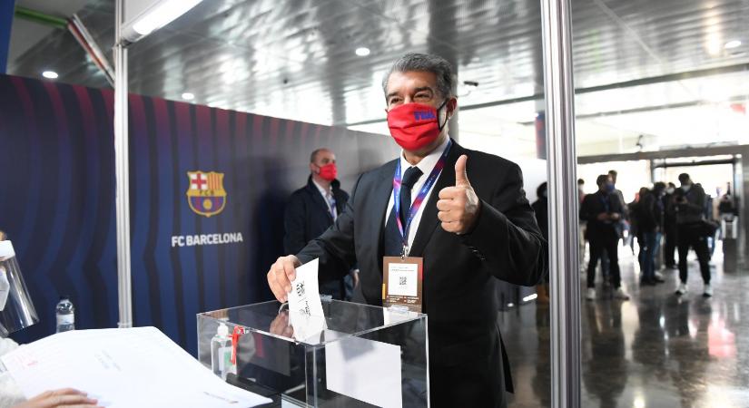 Laporta lett az FC Barcelona új elnöke