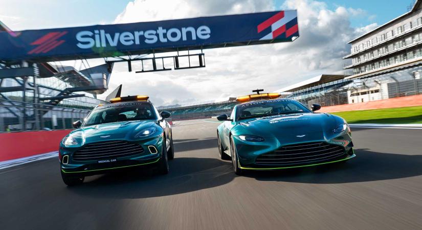 Íme az Aston Martin és a Mercedes F1-es biztonsági autói!