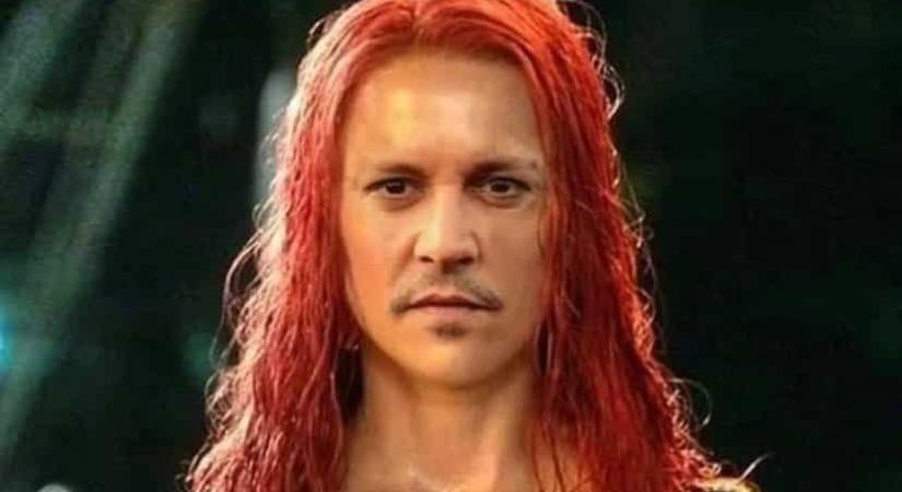 Videó: Valaki kitalálta, hogy Johnny Deppre kellene cserélni Amber Heard-öt az Aquamanben
