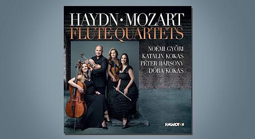 Haydn és Mozart fuvolás kvartettjeiből készített lemezfelvételt barátaival Győri Noémi