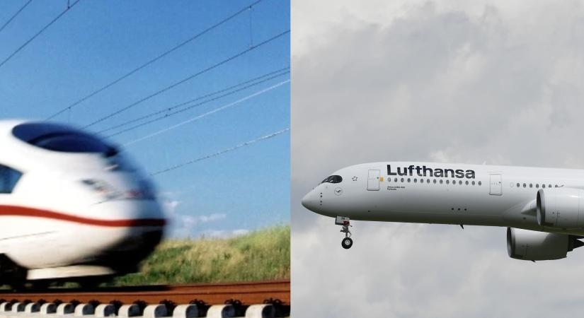 „Sprinter” vonatok, mint légijáratok ráhordói: a DB és a Lufthansa projektje