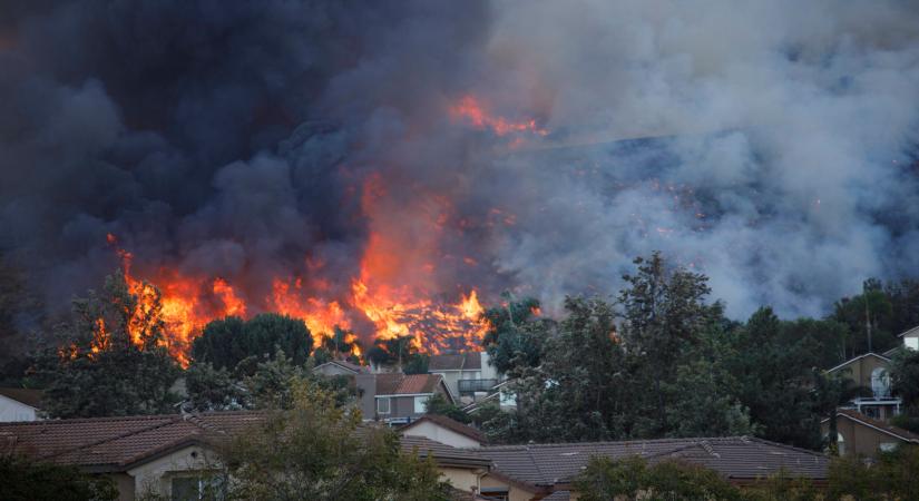 A kaliforniai erdőtüzek füstje károsabb, mint a kipufogógáz