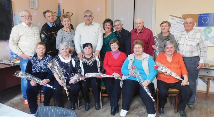 Tavaszváró rendezvény a Beregvidéki Petőfi Sándor nyugdíjasok egyesületében