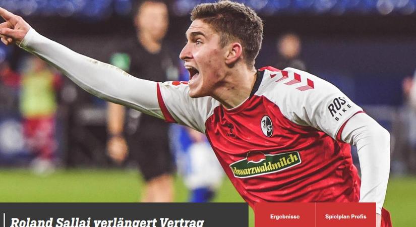 Bundesliga: a Freiburg hosszabbított Sallai Rolanddal – hivatalos