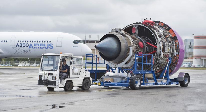 Újabb 10 évig kizárólag Rolls-Royce hajtóművek lesznek az A350-esen