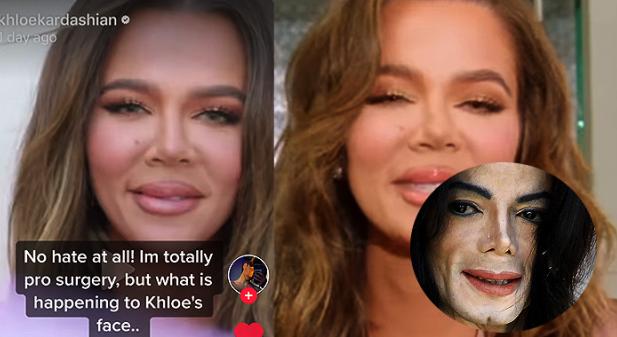 Michael Jacksonra emlékezteti a rajongókat Khloé Kardashian új arca