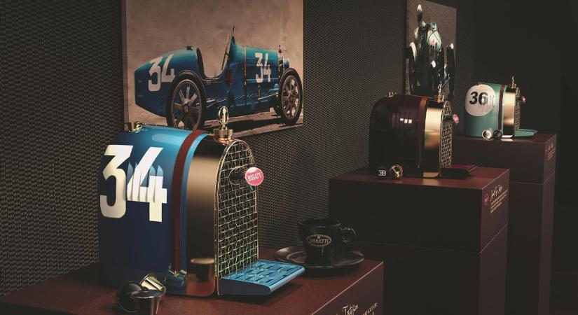 Legendás Bugatti inspirálta az új luxus kávéfőzőgépet