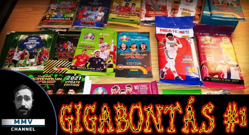 GIGABONTÁS #1 | Focis és kosaras kártyák | Kick Off, Match Attax, Update Edition és még sok más