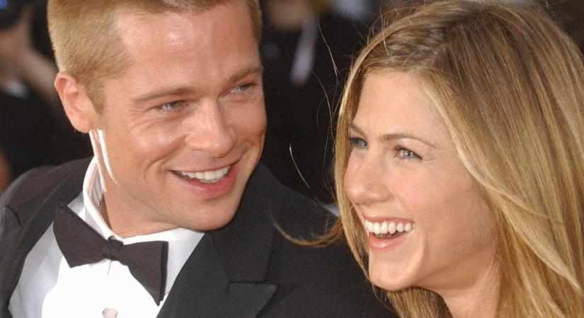 Brad Pitt még Jennifer Anistonról áradozott, aztán nem sokkal később megcsalta Angelina Jolie-val